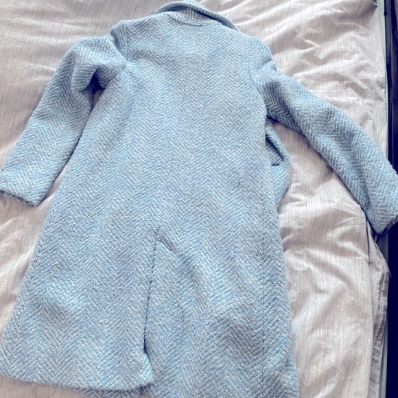 Blue Coat, Wool Blend Fabric - Picture 3 of 8